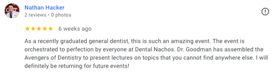 Dr. Nathan Hacker Google Review Boost 2026