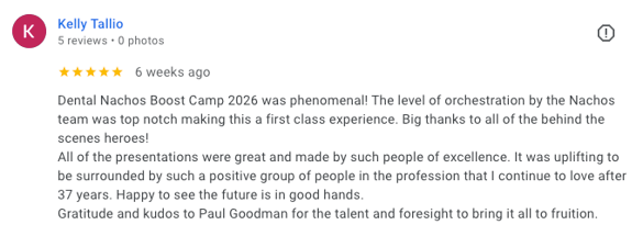 Kelly Tallio Google Review Boost 2026